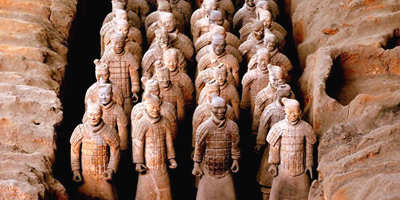 Terra-cotta Warriors at Emperor Qinshihuang's Mausoleum Site Museum