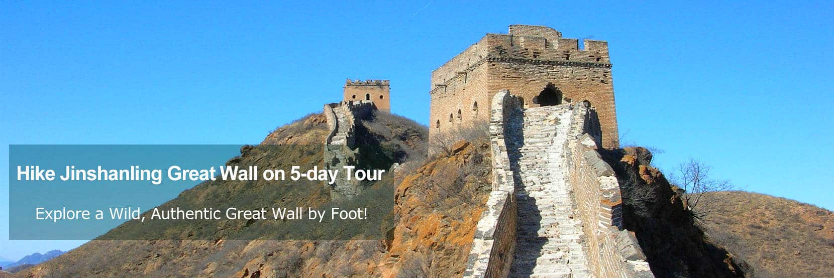 Beijing Jinshanling Great Wall Hiking Tour
