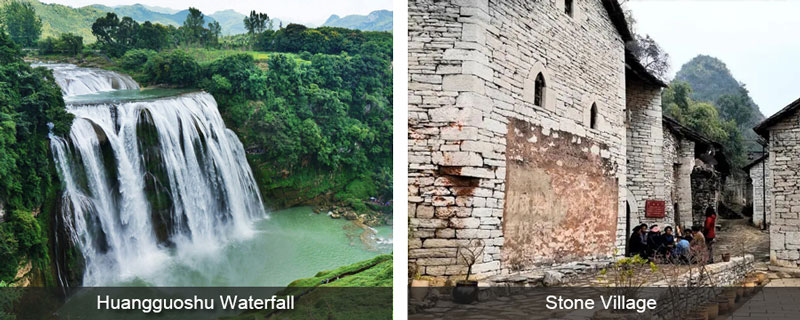 Huangguoshu Waterfall and Stone Village