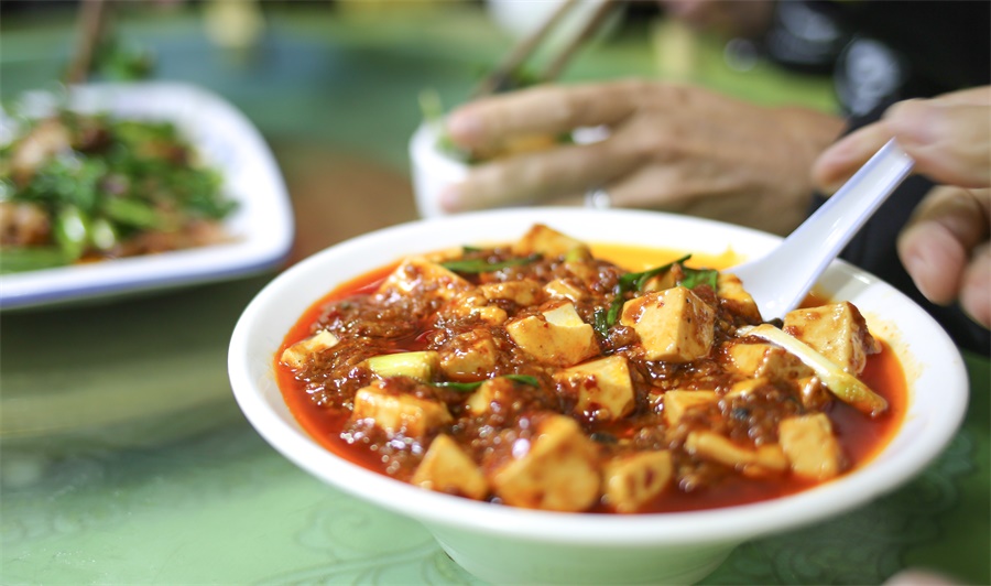 The veg food to eat in China
