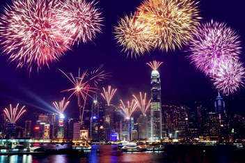Hong Kong Winter Tour Victoria Harbor Firework Show