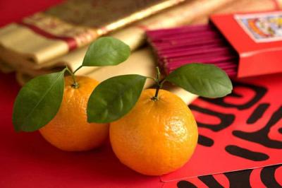 Chinese New Year Food: Fruit