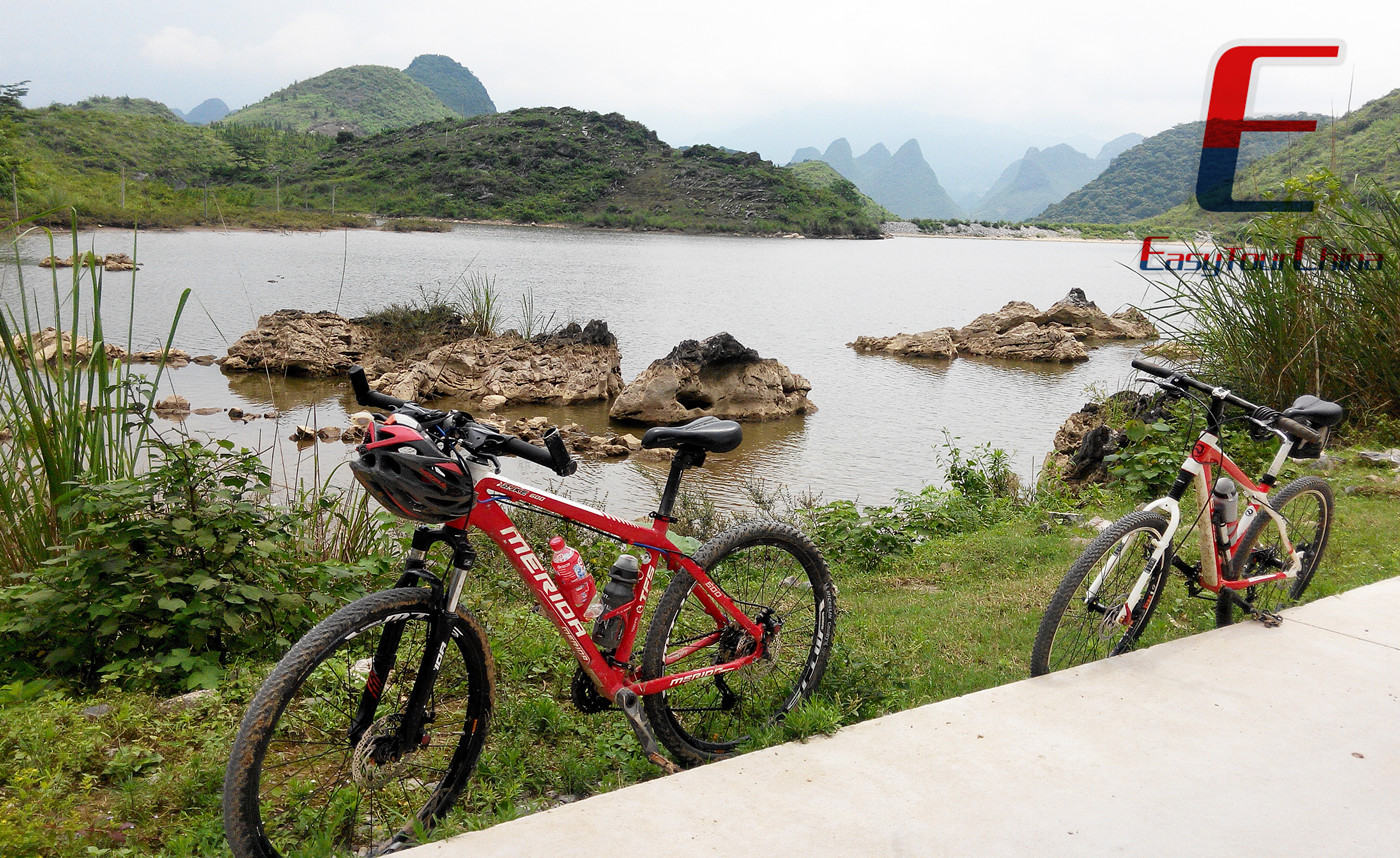 Cycling in Guilin