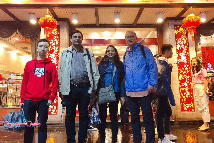 Indian couples tour in China