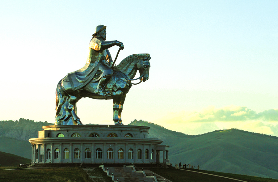 Chinggis Statue
