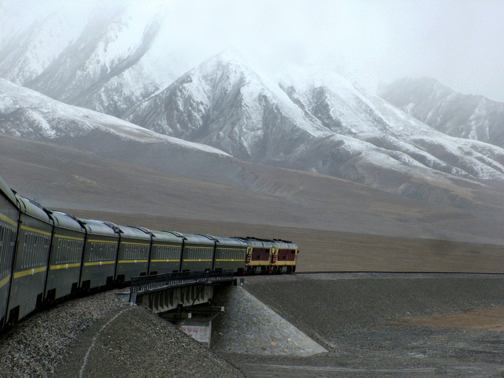 Tibet and Train
