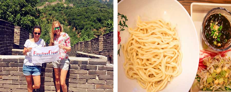 Mutianyu Great Wall and Beijing hutong food tour