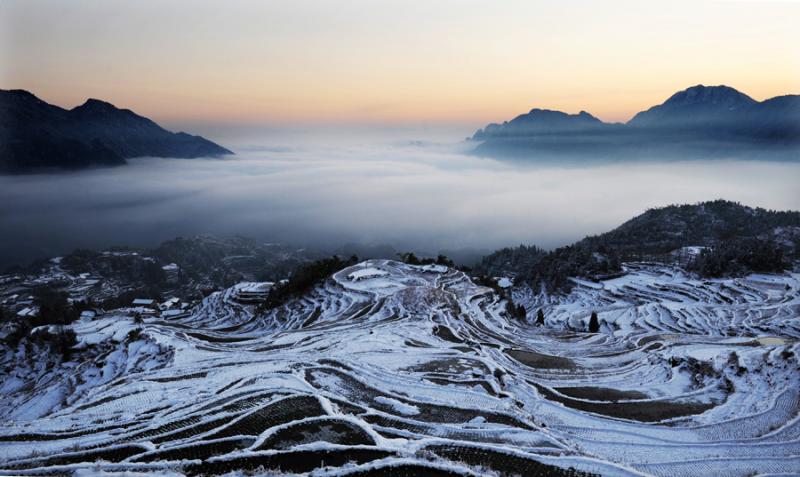 China terraced fields tour
