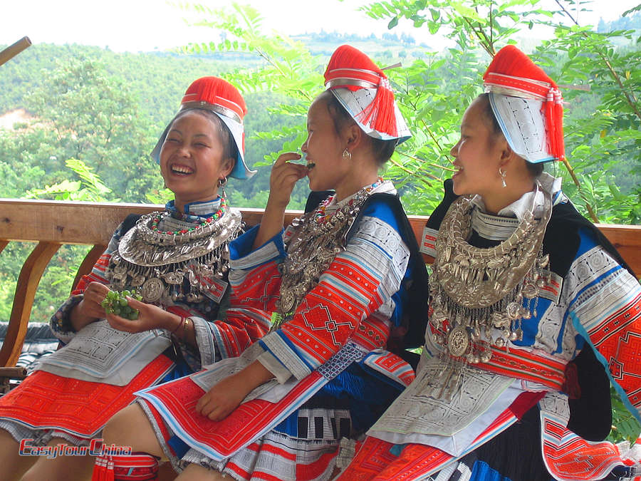 Ethnic Gejia people in Guizhou 