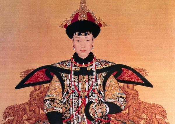 Qing Dynasty queen painting