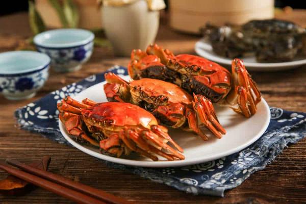 Traditional Mid-Autumn Festival Food - Hairy Crabs