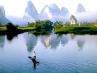 misty Li River Guilin