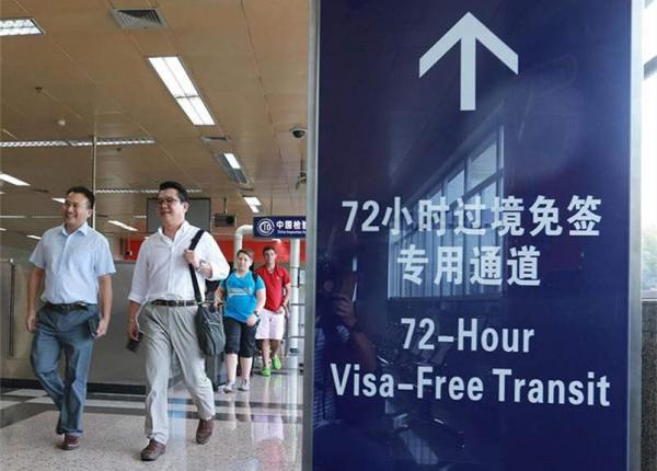 China Transit Visa 72 hours