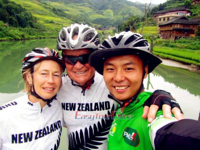 New Zealand Clients' Off-the-beaten-path Guilin Biking Adventure in 2016