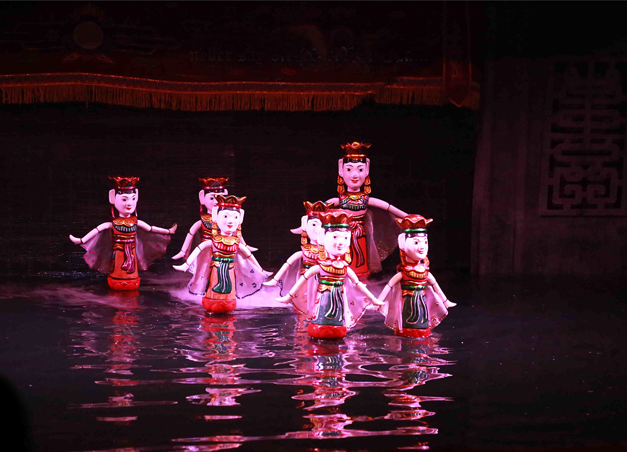 Unique Water Puppet Show in Vietnam