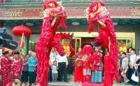 lion dancing