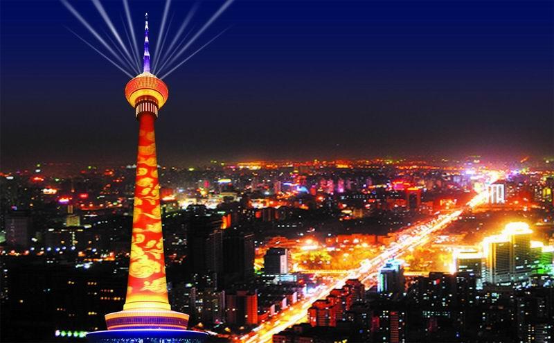 Bird's-eye view of Beijing