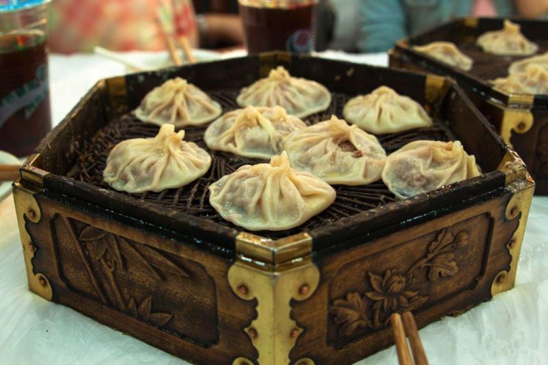 Xian popular food - Steam Bun 