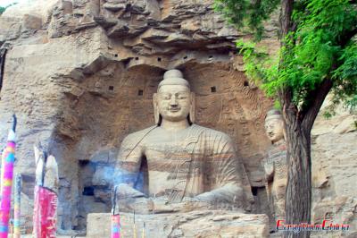 Seated Buddha of Cave 20, Yungang Grottoes