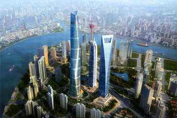 Shanghai Lujiazui Skyscrappers