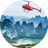 Guilin helicopter tour