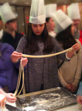 Making Chinese noodles