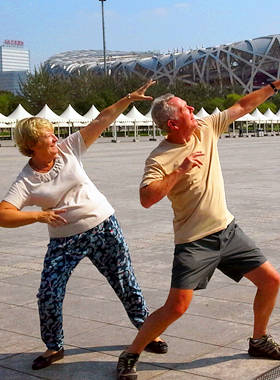 Senior Couple Tour to Beijing Bird Nest