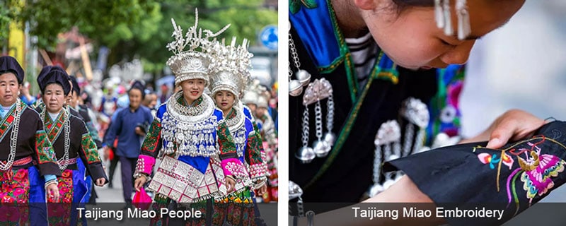 Taijiang Miao Women and Miao Embroidery