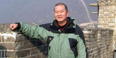 China Travel Specialist Wei Wu at Beijing Great Wall