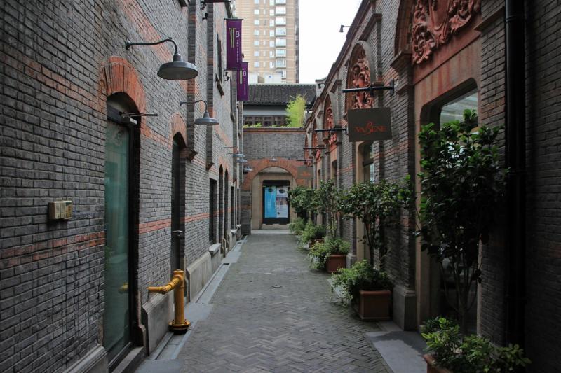 The old town of Shanghai