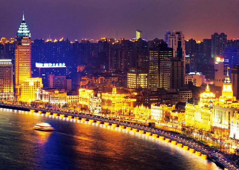 The Bund at night