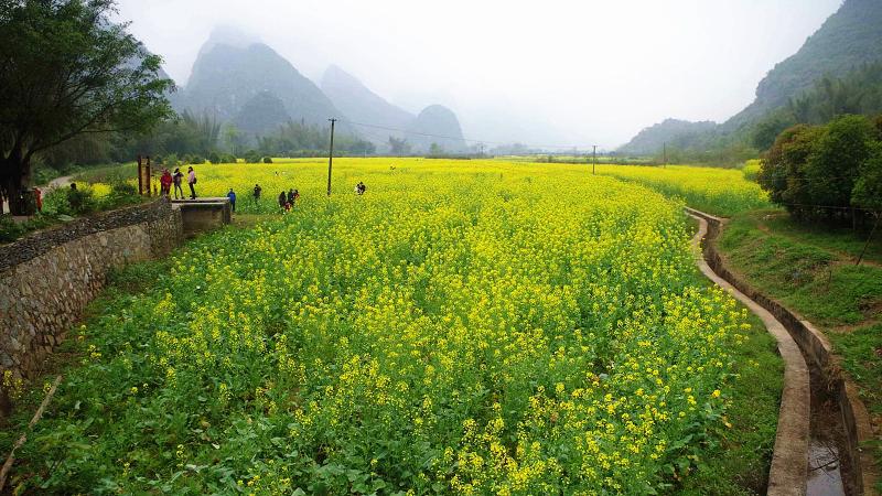 Yangshuo countryside hiking