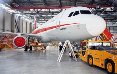 Airbus Tianjin A320 Final Assembly Line