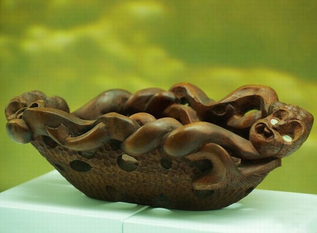 snake in toy basket