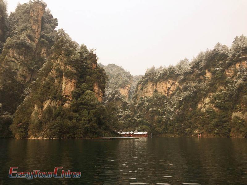 Tranquil Baofeng Lake After Snow