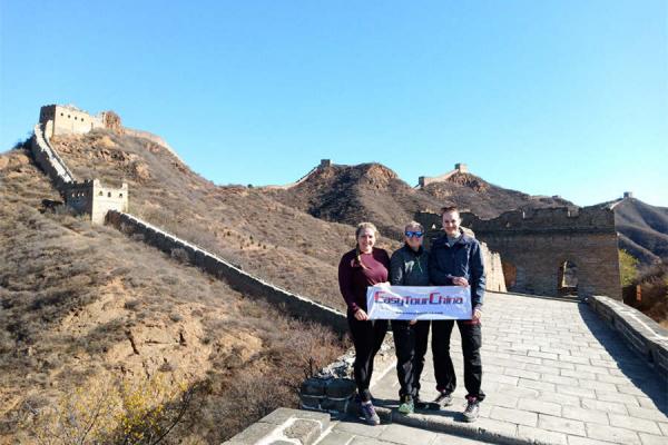 Girls Visited Jinshanling Great Wall