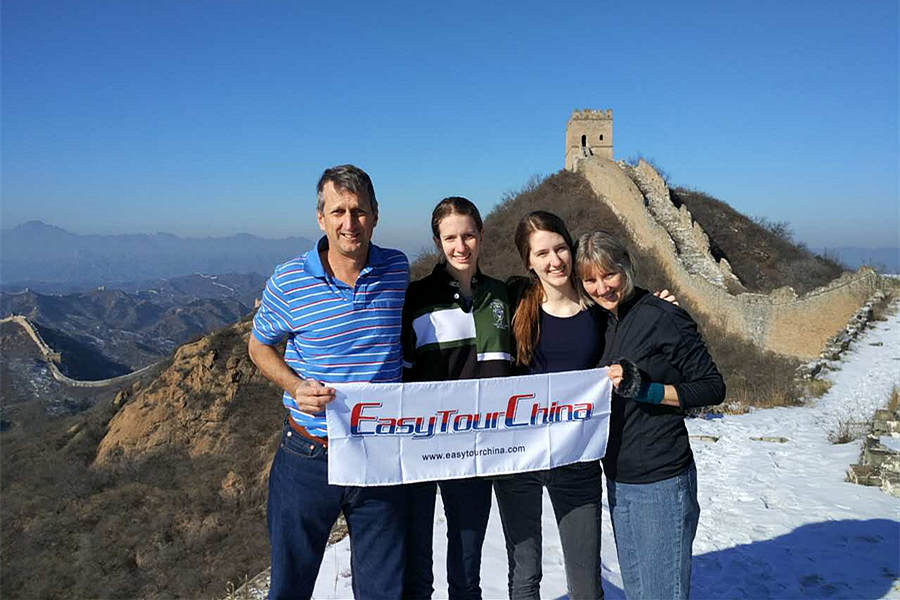 Mutianyu Great Wall tour with family