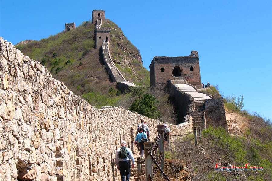 Jinshanling Great Wall hiking