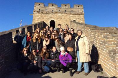 China Student Tour to Great Wall in 2016