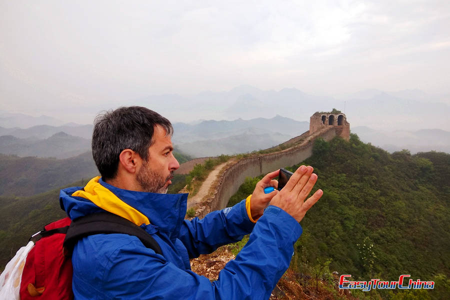 China golden triangle tour to the Great Wall