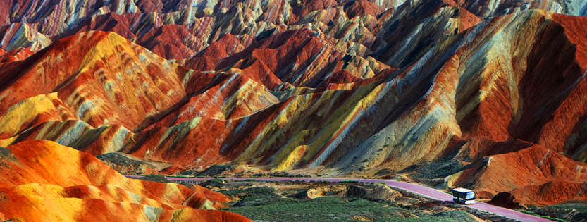 Zhangye Danxia Rainbow Mountain