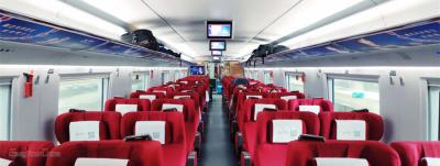 See the first class carriage of China high speed train