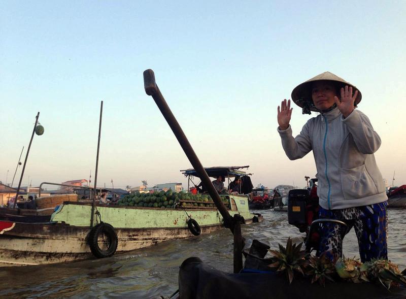 Cai Rang Floating Market