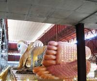 The Reclining Buddha at Chaukhtatgyi Pagoda