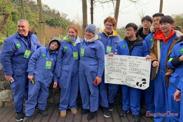 what is like to be a panda keeper in China