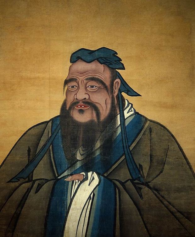 painting of confucius
