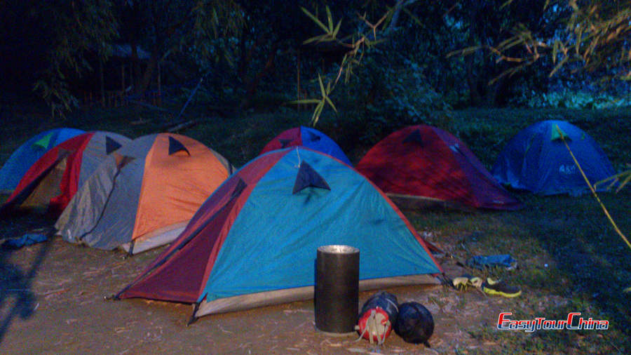 Camping in Yangshuo 