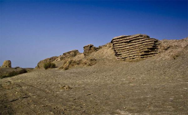 The Great Wall of China built in Han Dynasty