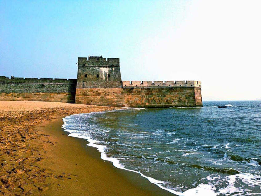 Shanhaiguan Pass Great Wall meets the sea