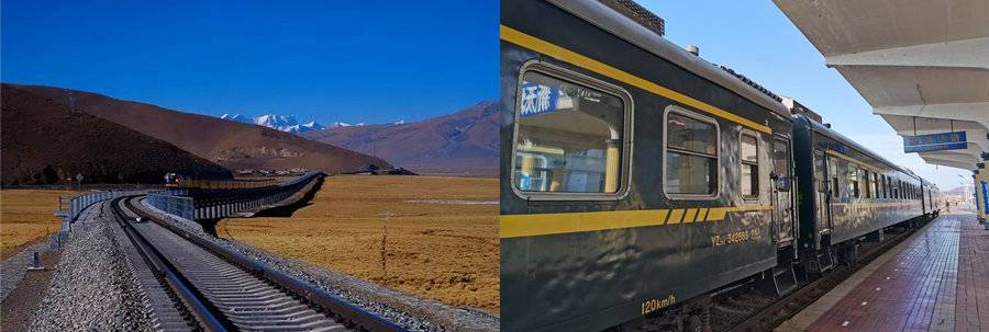 new green train in China